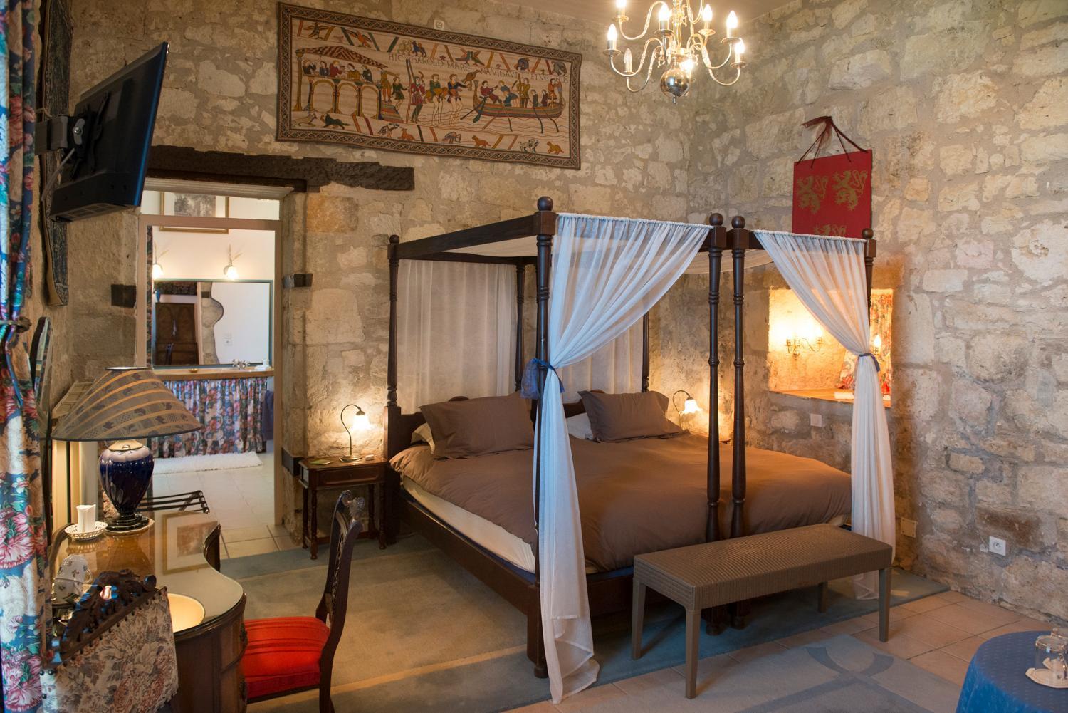 Chateau De Scandaillac Saint-Eutrope-de-Born Bilik gambar